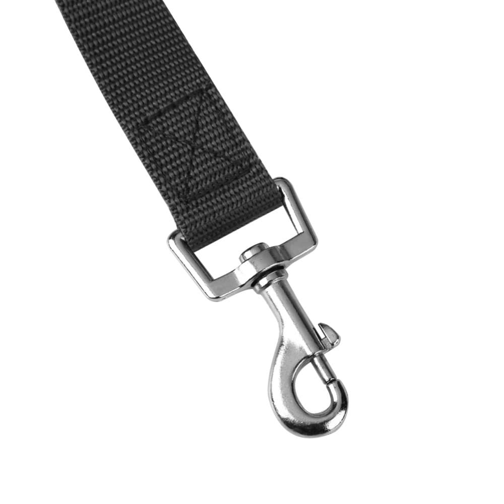 Closeup of the Dog Car Seat Belt swivel clip