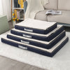 Orthopedic Memory Foam Dog Beds placed on top of each other
