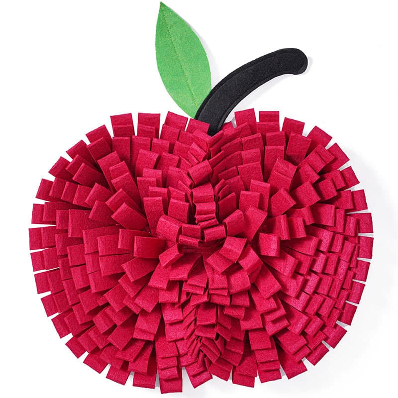 Red apple Snuffle Mat variant