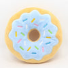 Blueberry Squeaky Donut Plush Toy